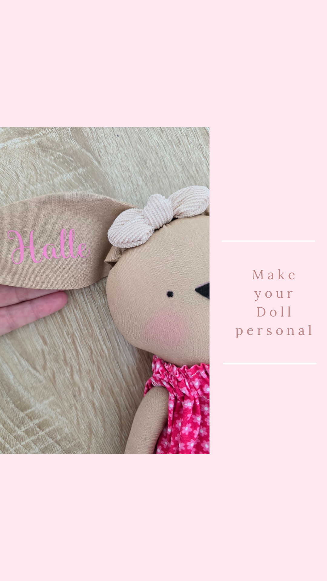 Soft Ear Bunny - Polly