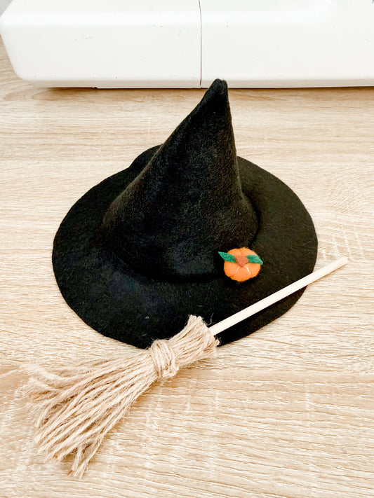 Witch Doll Black hair - Cats