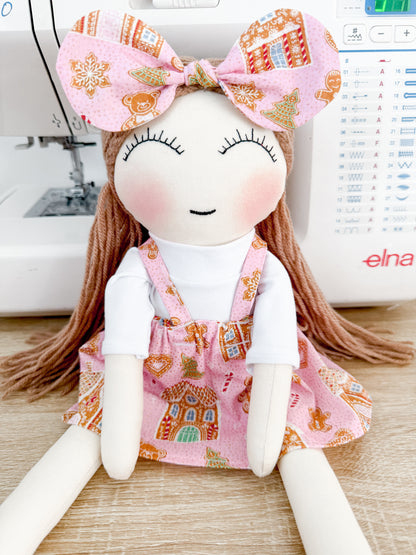Christmas Keepsake Doll | Gingerbread