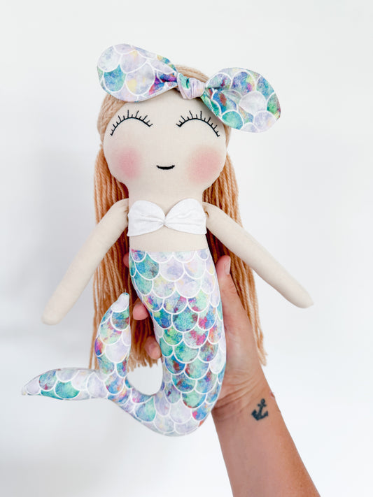 Handmade Mermaid Doll - Finnie