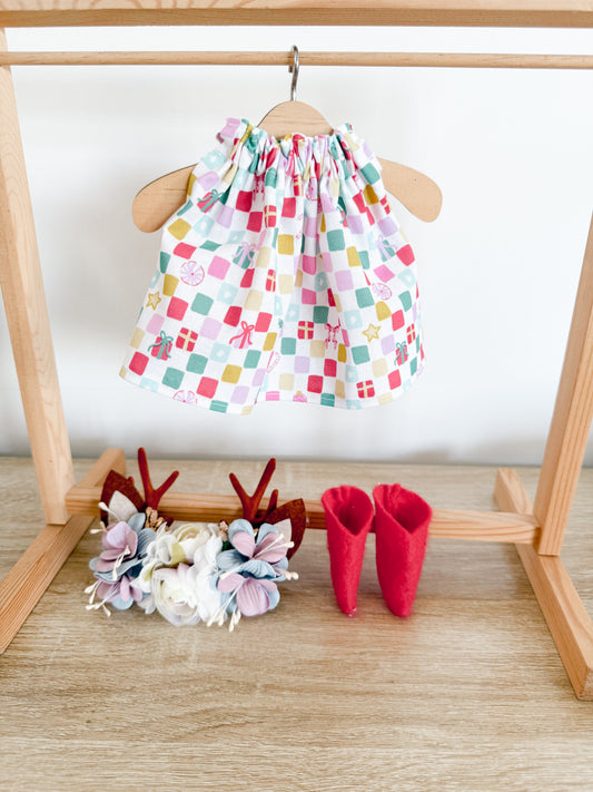 Christmas Dress & Headband