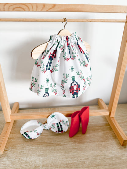 Christmas Dress & Headband