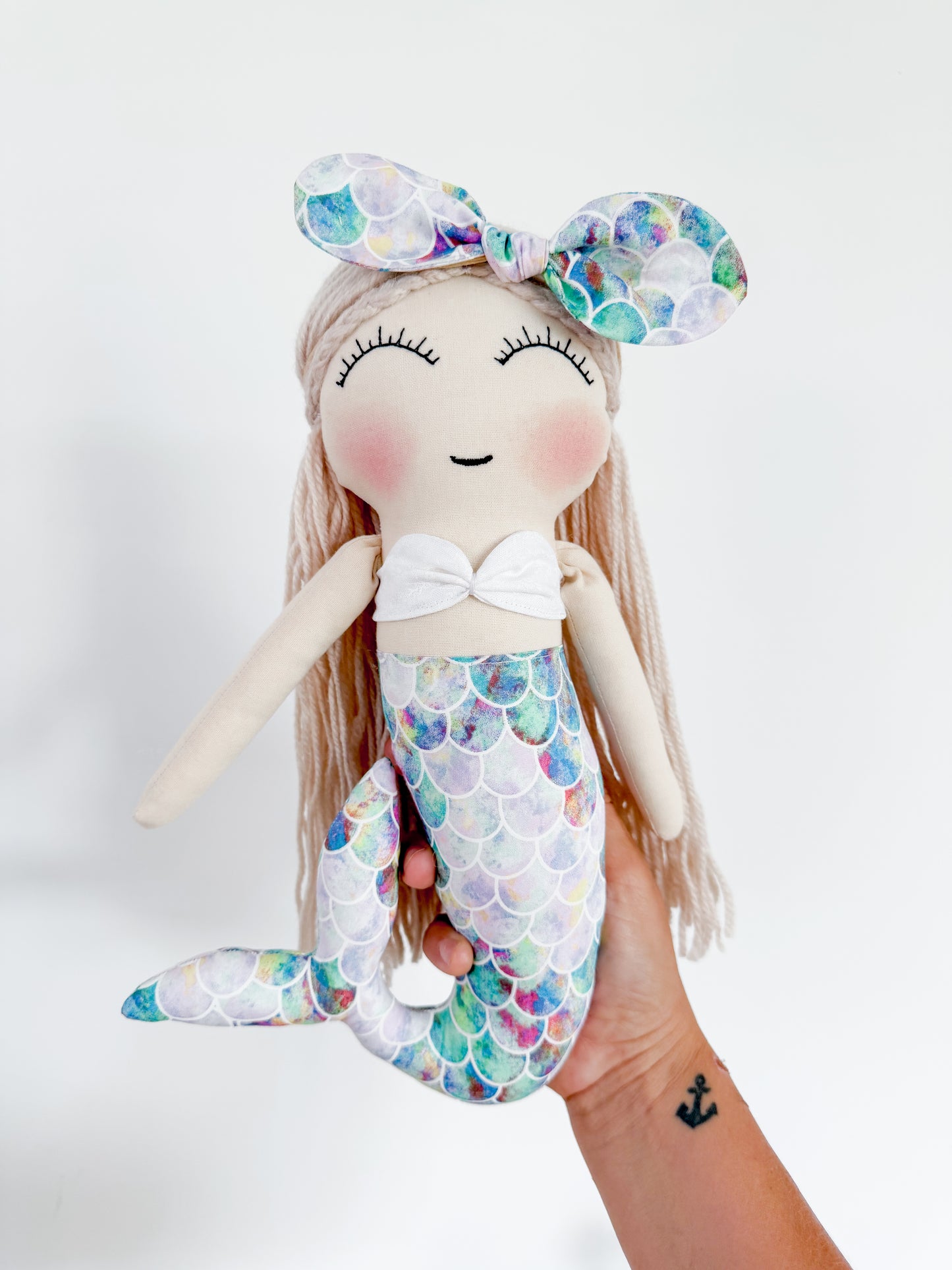Handmade Mermaid Doll - Scarlett