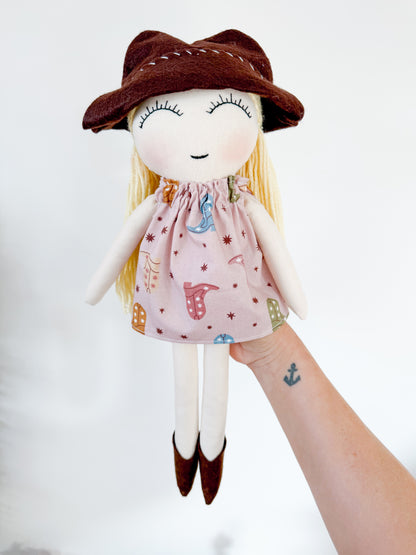 Cowgirl Outfit- pink boots