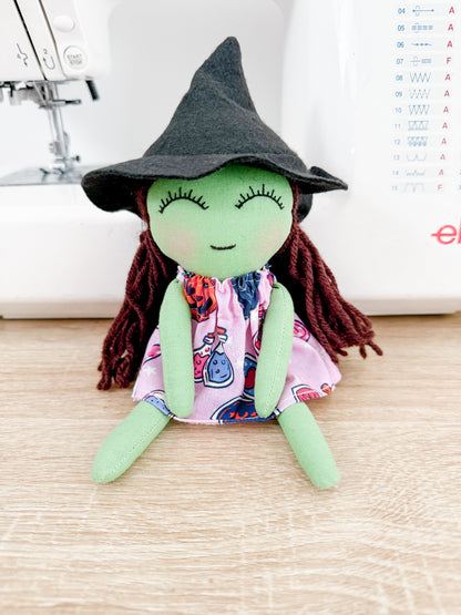 Mini Witch Brown Hair - Cats