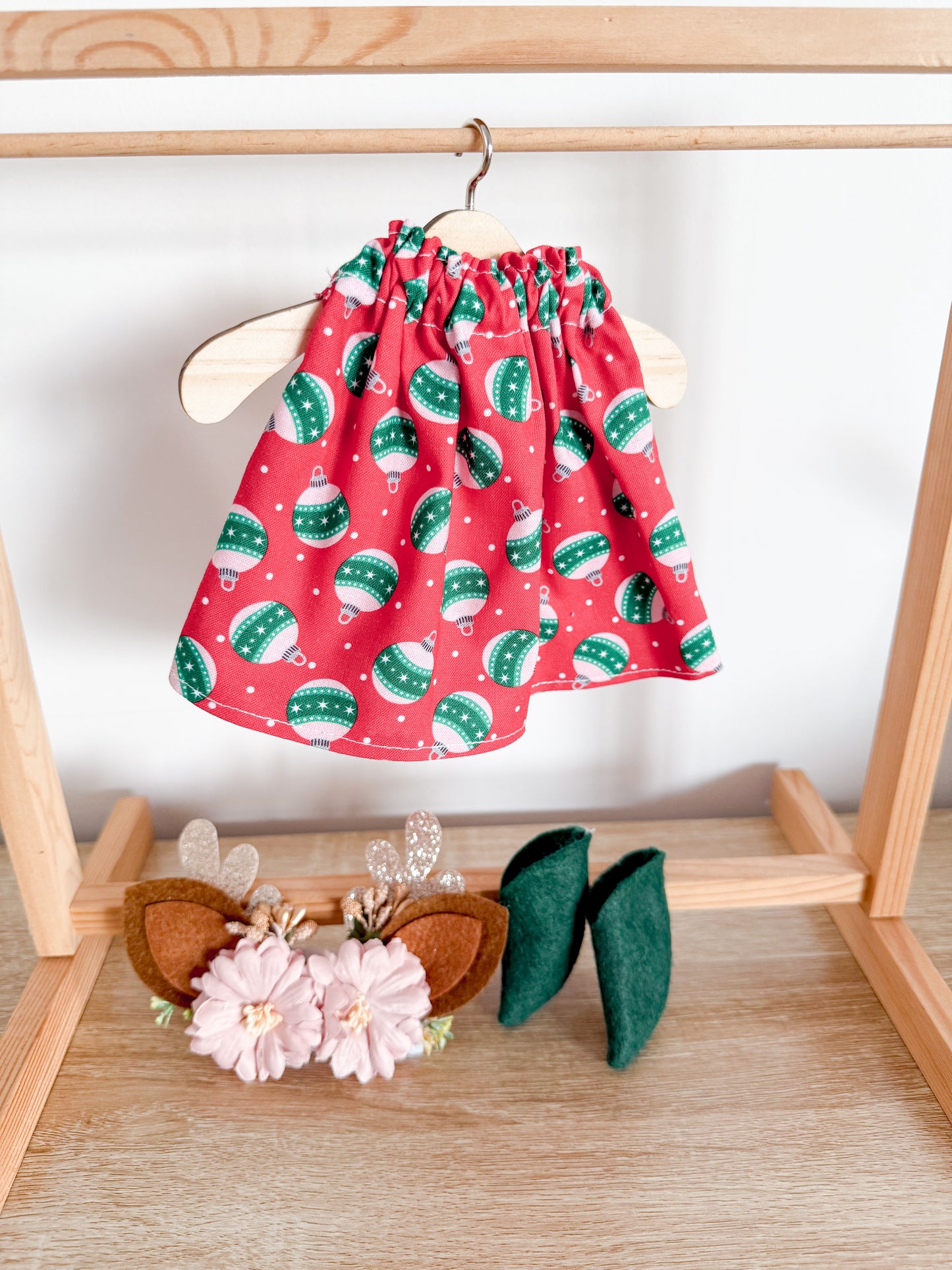Christmas Dress & Headband
