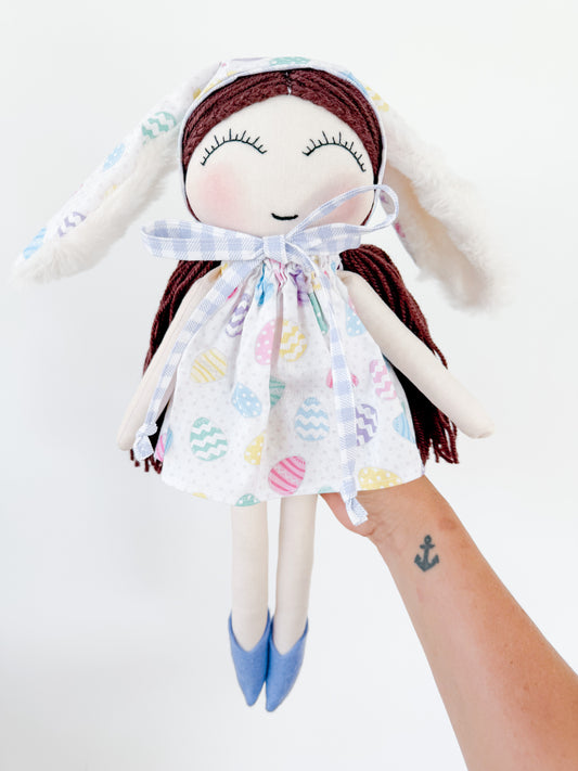 Mabel Doll with Bunny Bonnet