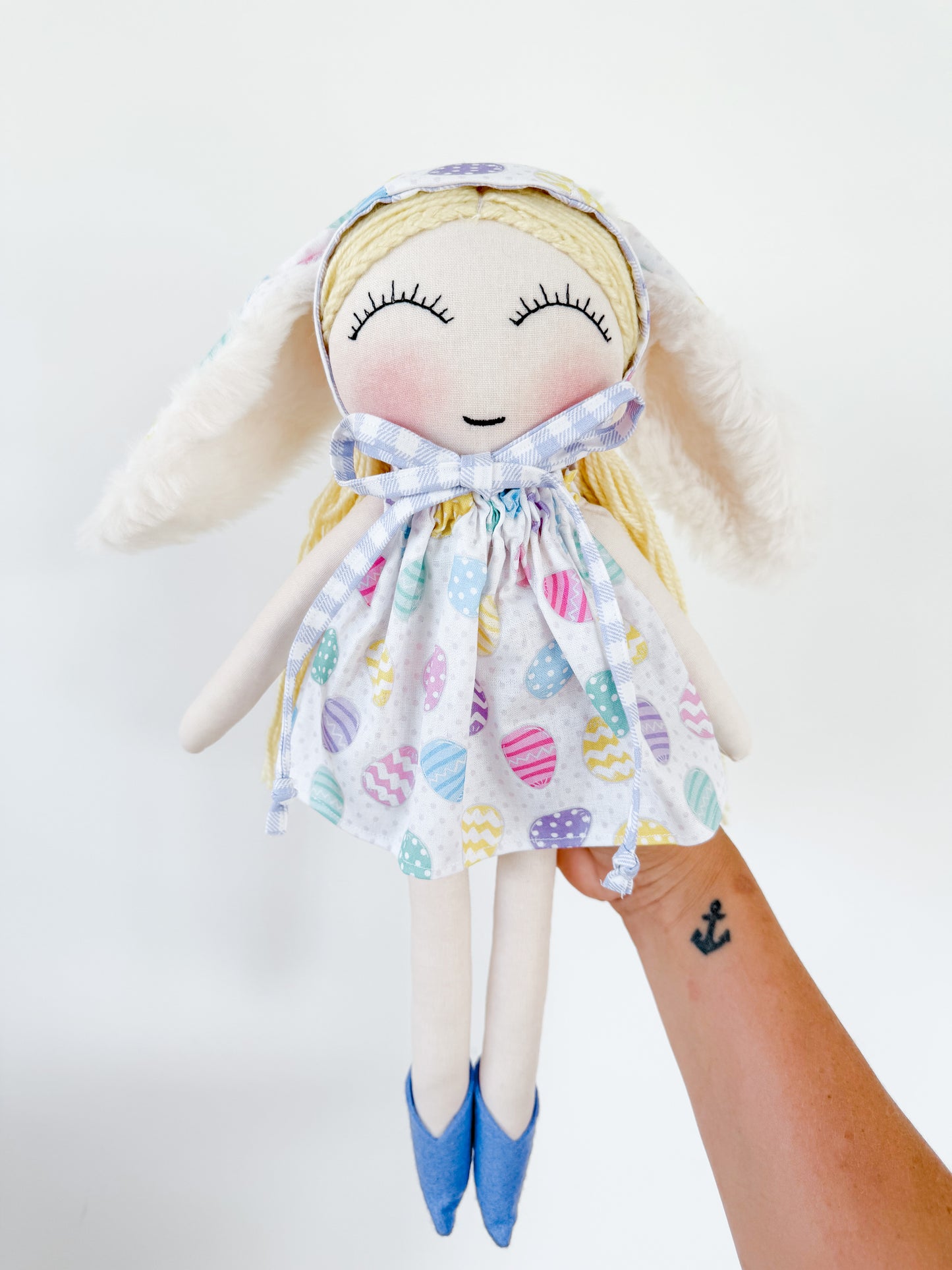 Elsie Doll with Bunny Bonnet