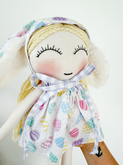 Elsie Doll with Bunny Bonnet