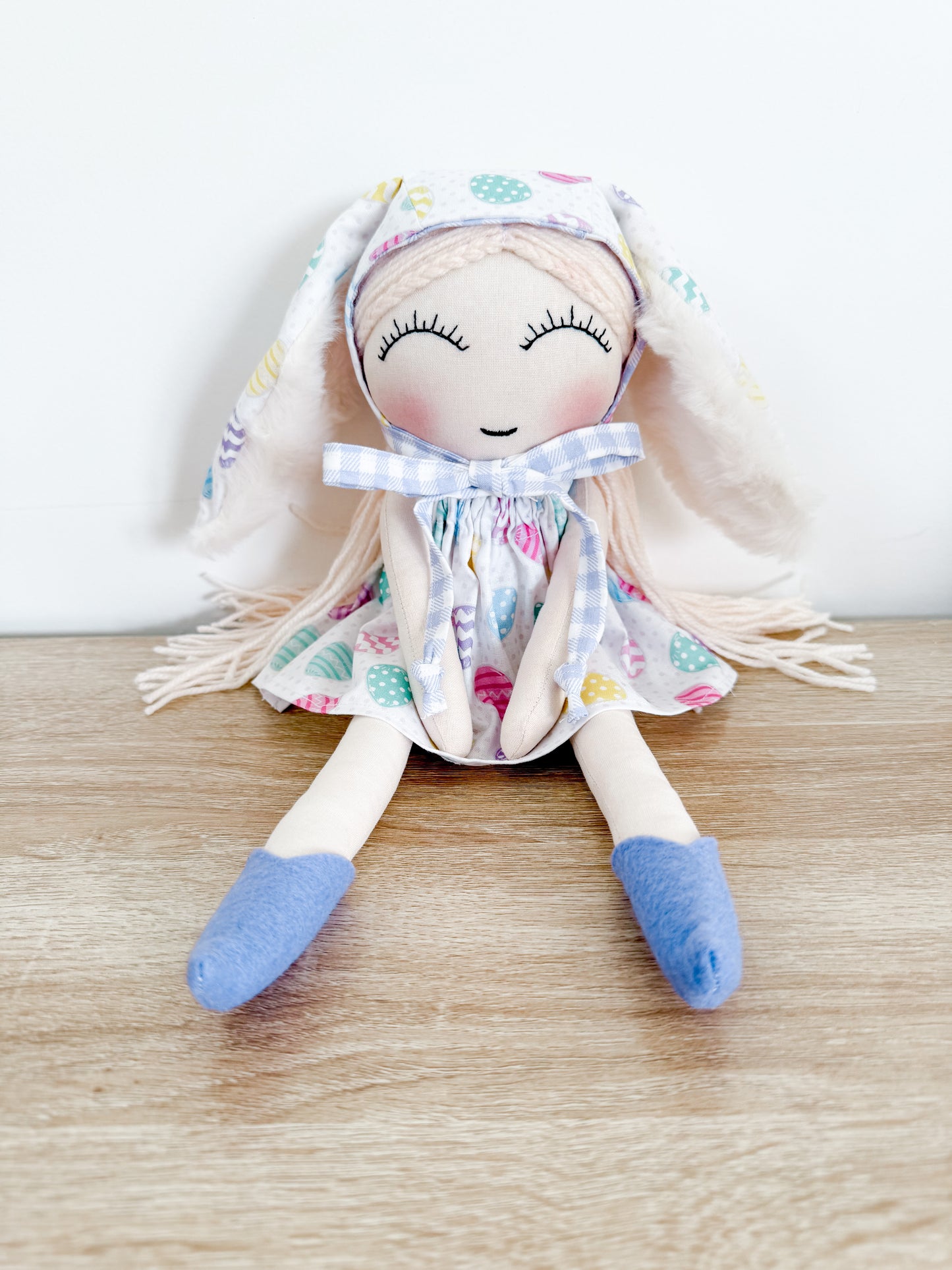 Lila Doll with Bunny Bonnet