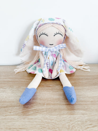 Lila Doll with Bunny Bonnet