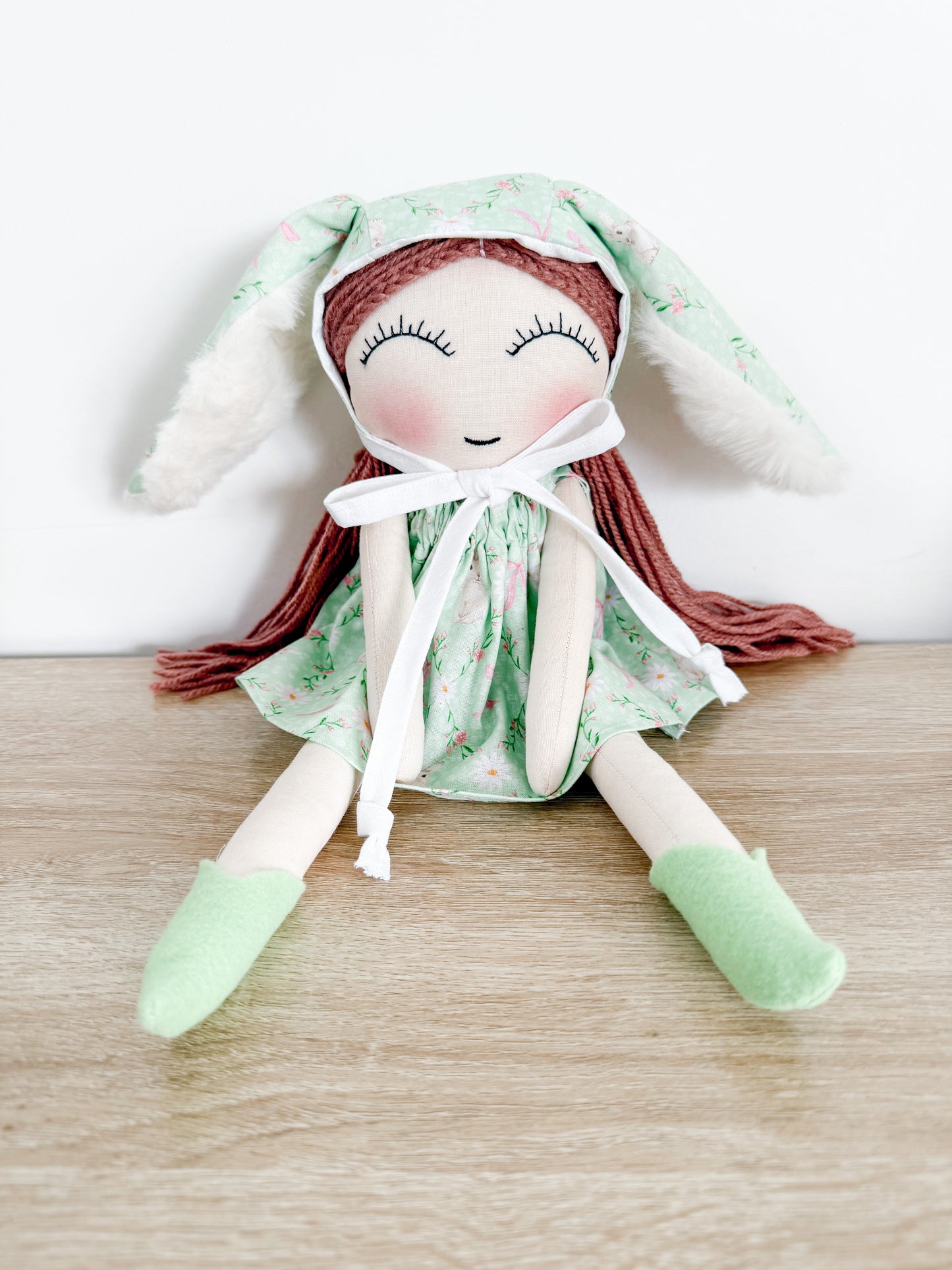 Clara Doll with Bunny Bonnet