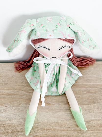 Clara Doll with Bunny Bonnet