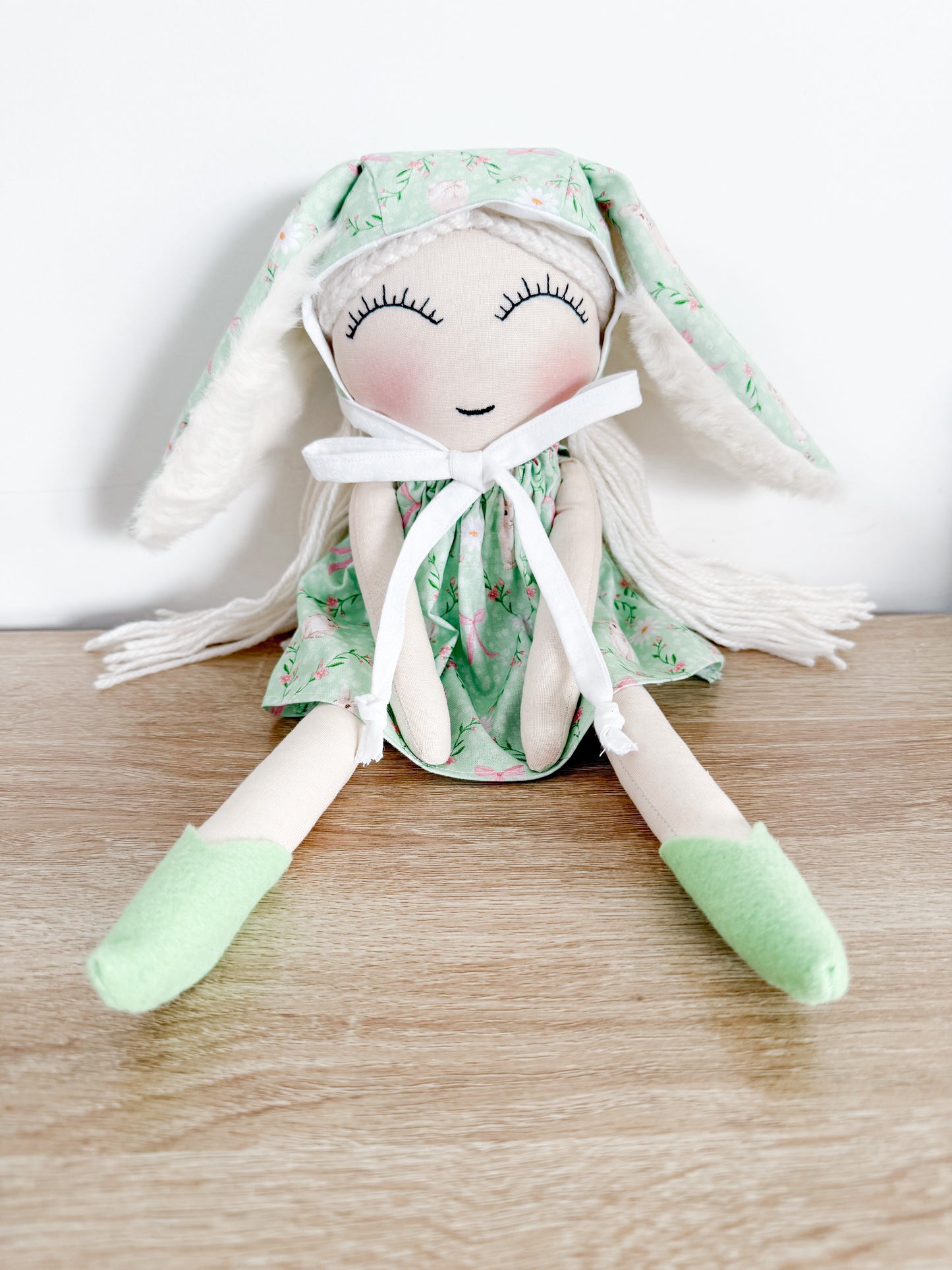 Rosie Doll with Bunny Bonnet