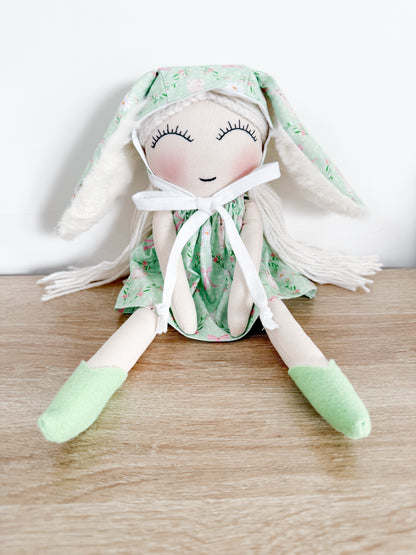 Rosie Doll with Bunny Bonnet