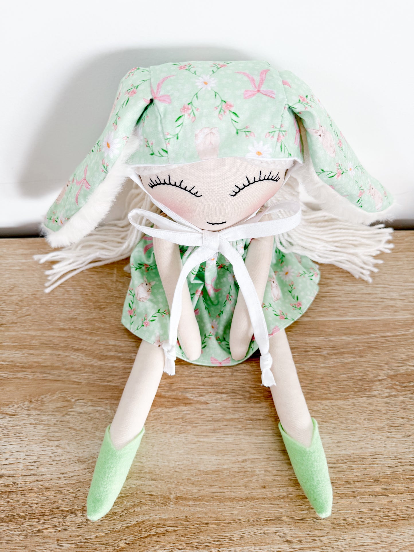 Rosie Doll with Bunny Bonnet