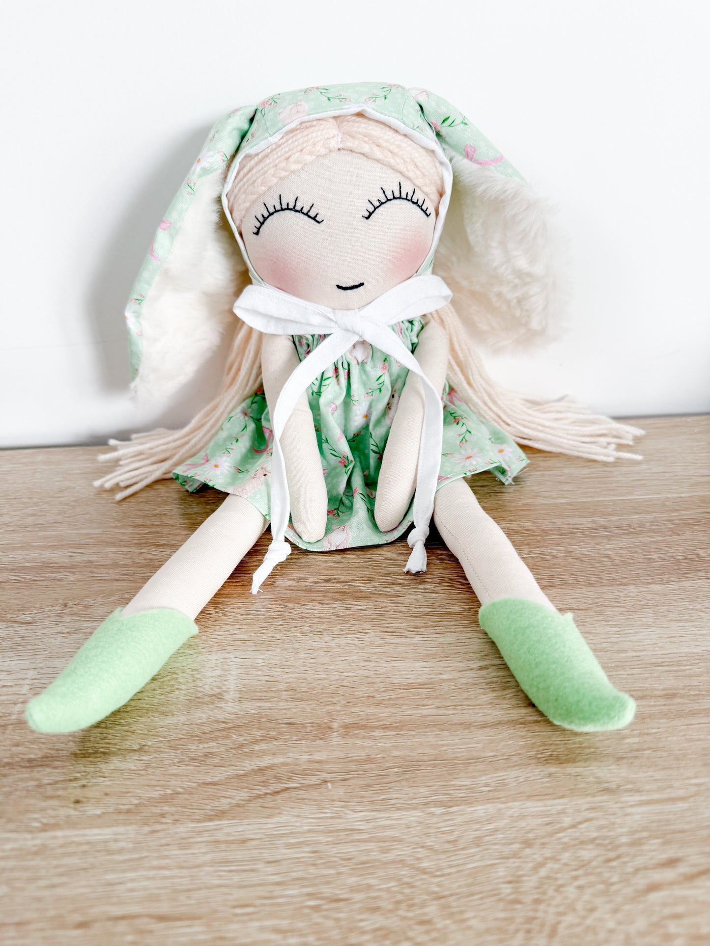 Annie Doll with Bunny Bonnet