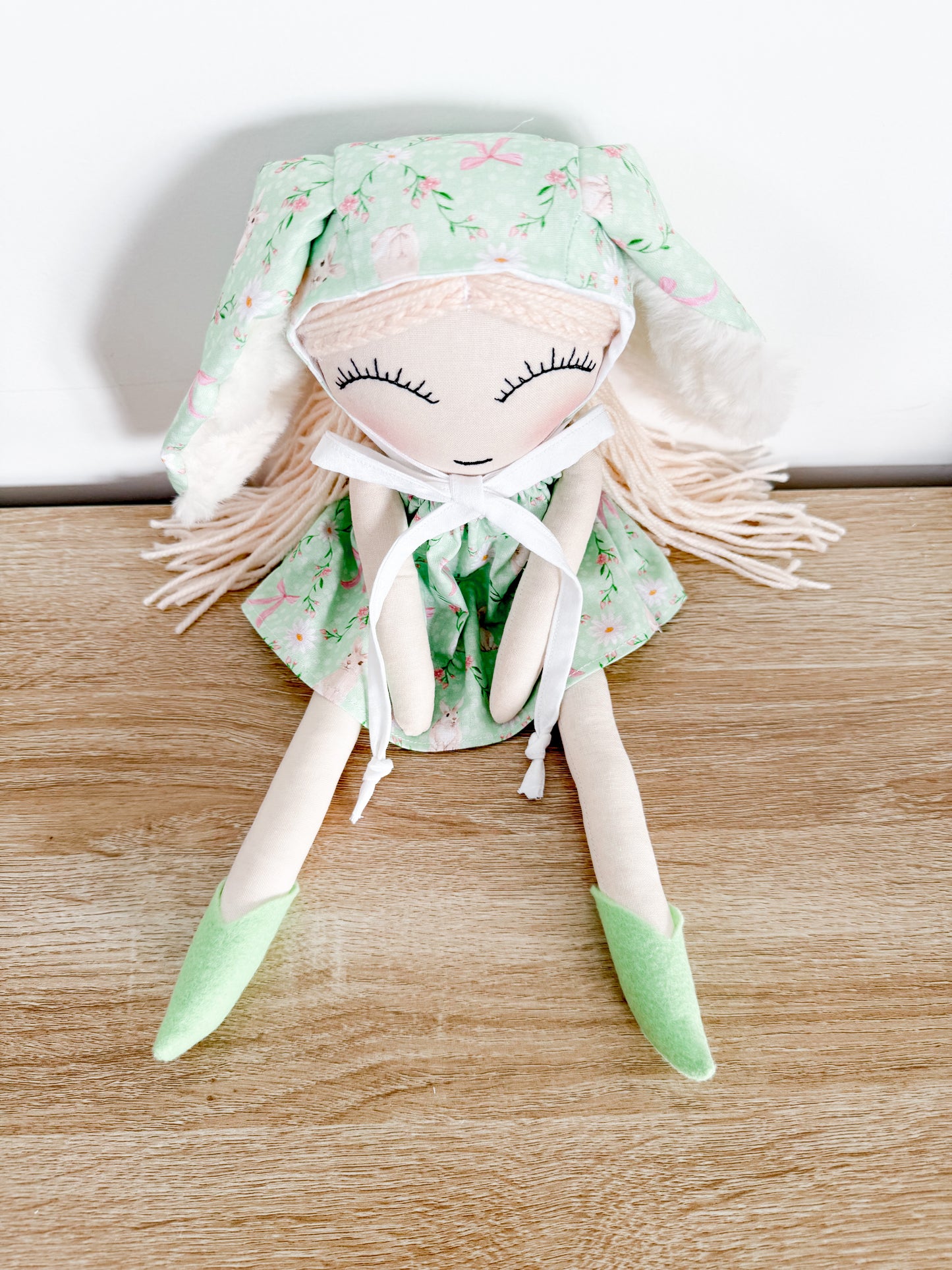 Annie Doll with Bunny Bonnet