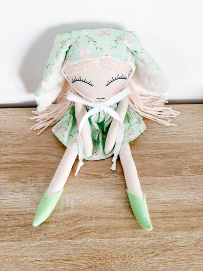 Annie Doll with Bunny Bonnet