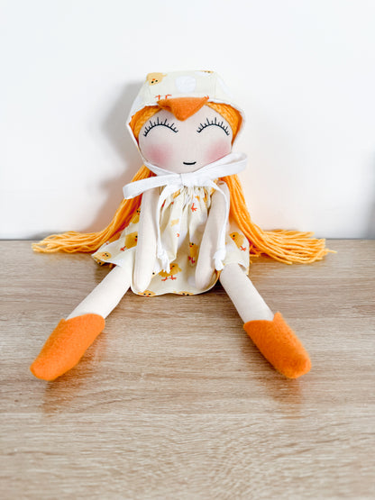 Ivy Doll with Chicken Bonnet