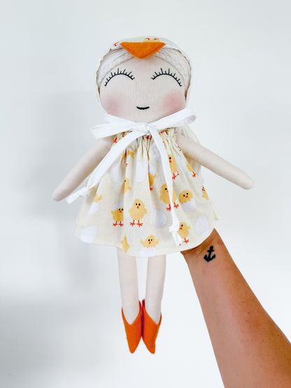 Dress and Chicken Bonnet only